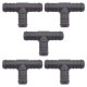 5 x YOU.S Original Schlauchverbinder Zwischenstück RGV Ø 16x16x16 mm - T-Stück