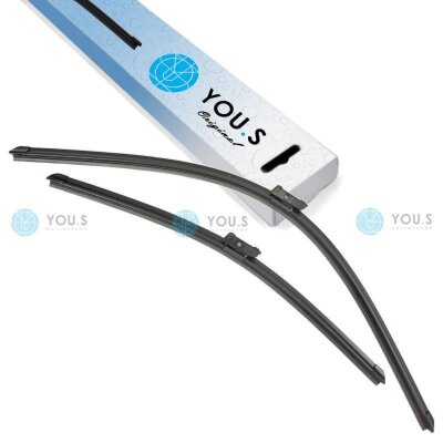 2 YOU.S SCHEIBENWISCHER VORNE 500 + 700 mm kompatibel mit Audi Q7 / Q7 Van (4MB, 4MG) - 3397014535