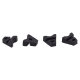 4 x YOU.S Original Schiebedach Reparatur Clips Kunststoff kompatibel mit Mercedes - A163266188085
