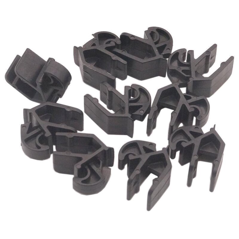 5 x YOU.S Original Motorhaube Stangenhalterung Motorhaubenstütze Clips kompatibel mit Ford - 1227605