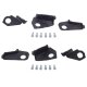 2 x YOU.S Original Scheinwerferhalter Reparatursatz VORNE LINKS und RECHTS kompatibel mit VW Golf VI (5K1) (517) (AJ5) - 5K0998225