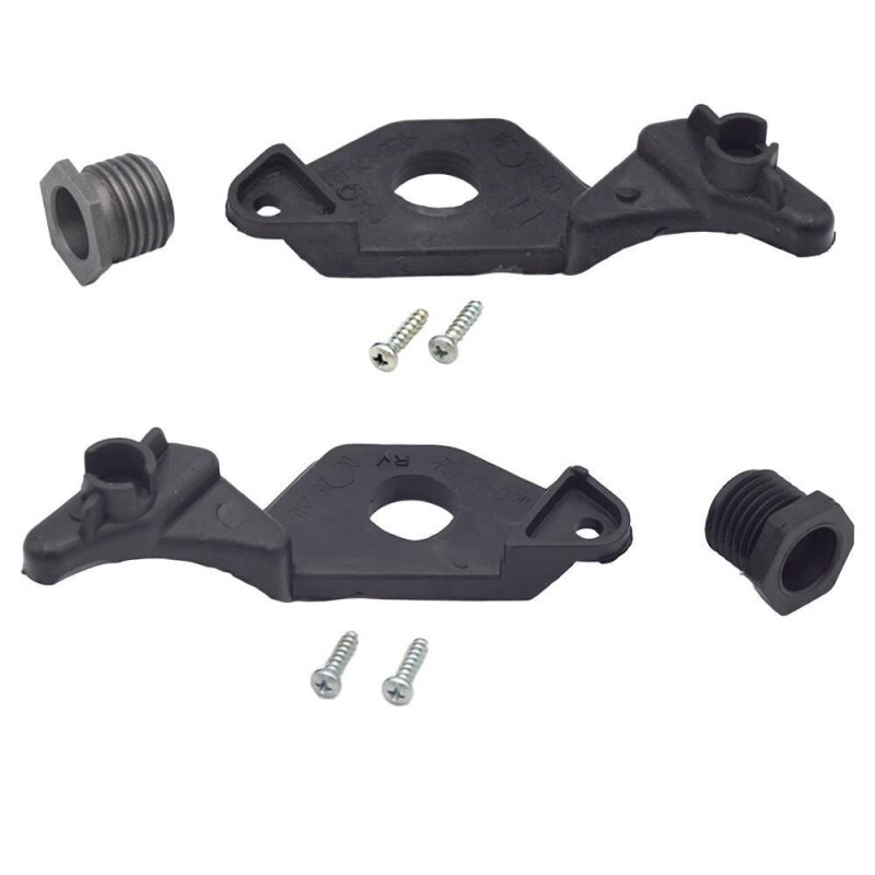 YOU.S Original Scheinwerferhalter Reparatursatz LINKS & RECHTS kompatibel mit BMW 5er E60 E61 - 63126941478