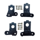 2 x YOU.S Original Hauptscheinwerfer Halterung Reparaturset VORNE LINKS + RECHTS kompatibel mit VW Polo (AE1, AW1, BZ1) - 2G0998225
