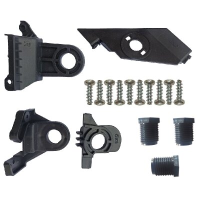 2 x YOU.S Original Hauptscheinwerfer Halterung Reparaturset VORNE LINKS + RECHTS kompatibel mit VW kompatibel mit Passat (36_) - 3AA998225
