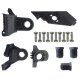 2 x YOU.S Original Hauptscheinwerfer Halterung Reparaturset VORNE LINKS + RECHTS kompatibel mit VW kompatibel mit Passat (36_) - 3AA998225