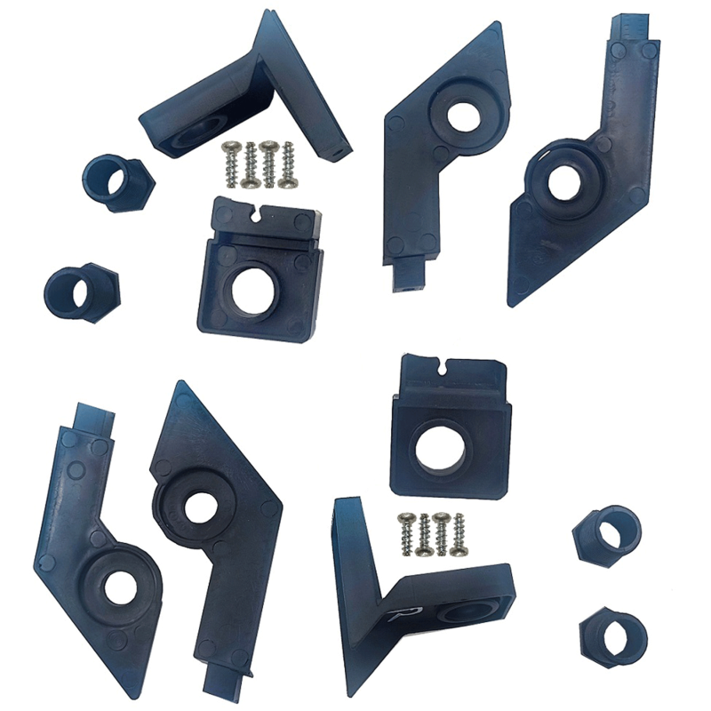 2 x YOU.S Original Scheinwerfer Halterung Reparaturset VORNE LINKS + RECHTS kompatibel mit VW kompatibel mit Passat / Variant (3C_) - 3C0998225