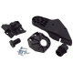 YOU.S Original Scheinwerfer Halterung Reparaturset VORNE LINKS kompatibel mit Mercedes C-Klasse W204 T-Model S204 - A2048201114