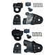 2 x YOU.S Original Scheinwerfer Halterung Reparaturset VORNE LINKS + RECHTS kompatibel mit Mercedes C-Klasse W205 T-Model S205 - A2058200514