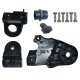 2 x YOU.S Original Scheinwerfer Halterung Reparaturset VORNE LINKS + RECHTS kompatibel mit Mercedes C-Klasse W205 T-Model S205 - A2058200514