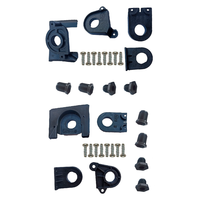 2 x YOU.S Original Scheinwerferhalter Reparaturset VORNE LINKS + RECHTS kompatibel mit VW kompatibel mit Jetta IV (16_, AV_) - 5C7998225