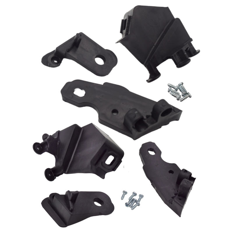2 x YOU.S Original Scheinwerferhalter Reparaturset VORNE LINKS + RECHTS kompatibel mit Fiat kompatibel mit Doblo Cargo 263 - 52086862