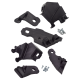 2 x YOU.S Original Scheinwerferhalter Reparaturset VORNE LINKS + RECHTS kompatibel mit Fiat kompatibel mit Doblo Cargo 263 - 52086862