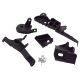 YOU.S Original Scheinwerferhalterung Reparaturset VORNE LINKS kompatibel mit Renault Clio V (B7) - 260E70544R