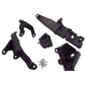 YOU.S Original Scheinwerferhalterung Reparaturset VORNE LINKS kompatibel mit Renault Clio V (B7) - 260E70544R