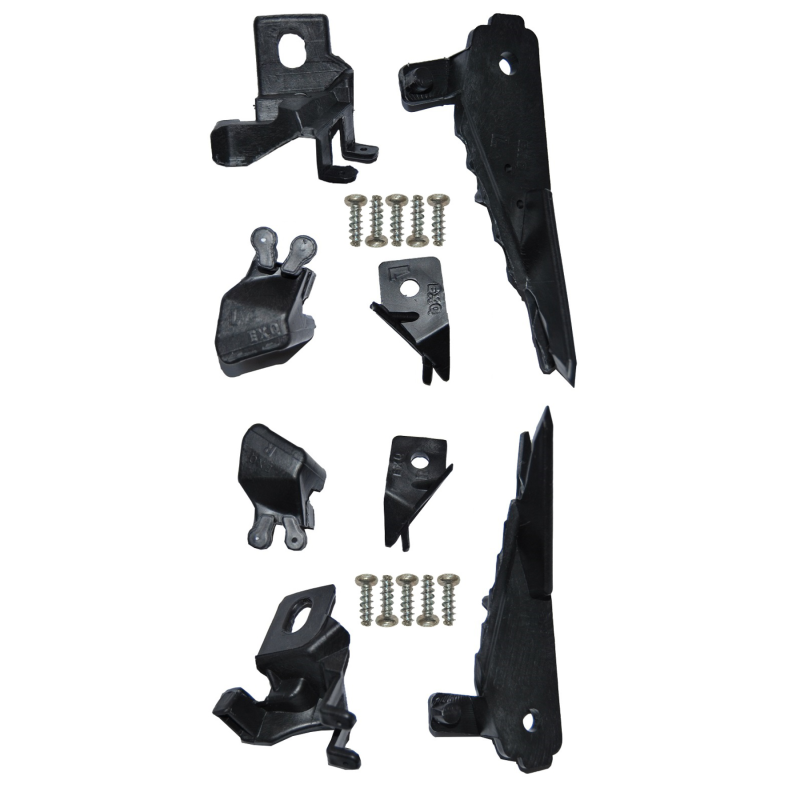 2 x YOU.S Original Scheinwerferhalterung Reparaturset VORNE LINKS + RECHTS kompatibel mit Renault Megane IV - 260601571R