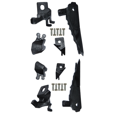2 x YOU.S Original Scheinwerferhalterung Reparaturset VORNE LINKS + RECHTS kompatibel mit Renault Megane IV - 260601571R