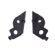 2 x YOU.S Original Scheinwerferhalterung Reparaturset VORNE LINKS + RECHTS kompatibel mit Renault Megane II - 7701064018