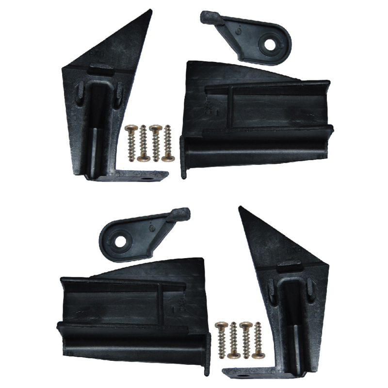 2 x YOU.S Original Scheinwerferhalterung Reparaturset VORNE LINKS + RECHTS kompatibel mit Dacia Dokker - 260607950R