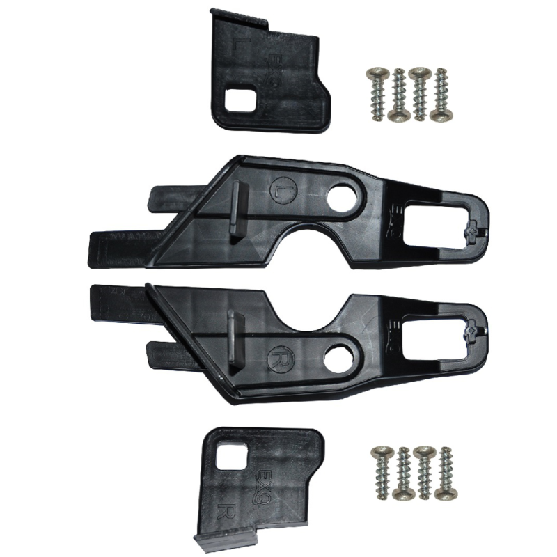 2 x YOU.S Original Scheinwerferhalterung Reparaturset VORNE RECHTS + LINKS kompatibel mit Citroen C-Elysee kompatibel mit Peugeot 301 - 9805551980
