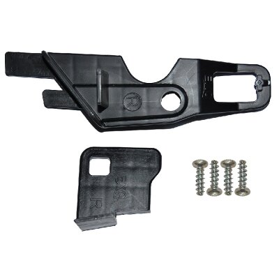 2 x YOU.S Original Scheinwerferhalterung Reparaturset VORNE RECHTS + LINKS kompatibel mit Citroen C-Elysee kompatibel mit Peugeot 301 - 9805551980