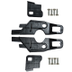 2 x YOU.S Original Scheinwerferhalterung Reparaturset VORNE RECHTS + LINKS kompatibel mit Citroen C-Elysee kompatibel mit Peugeot 301 - 9805551980