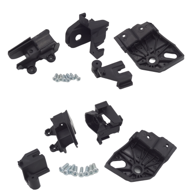 2 x YOU.S Original Scheinwerferhalterung Reparaturset VORNE LINKS + RECHTS kompatibel mit Peugeot Partner Kasten (K9) / Rifter - 9824199280