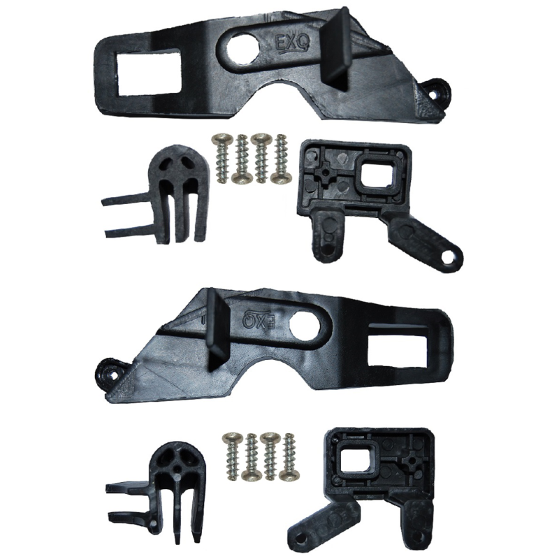 2 x YOU.S Original Scheinwerfer Halterung Reparaturset VORNE RECHTS + LINKS kompatibel mit Citroen C-Elysee (DD) ab Baujahr 2018 - 9805551980