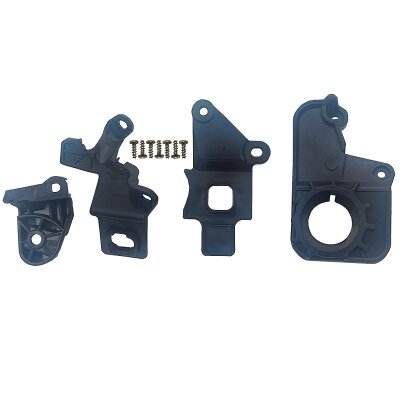 2 x YOU.S Original Scheinwerfer Halterung Reparaturset VORNE LINKS + RECHTS kompatibel mit Citroen C5 III / Break - 6212.F0