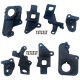2 x YOU.S Original Scheinwerfer Halterung Reparaturset VORNE LINKS + RECHTS kompatibel mit Citroen C5 III / Break - 6212.F0