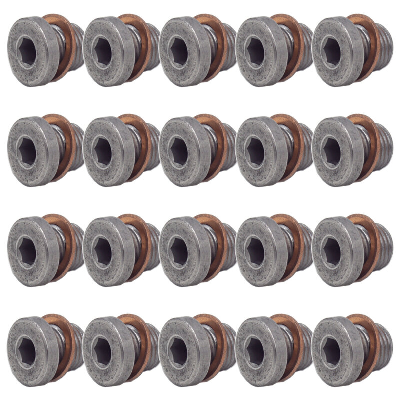 20 x YOU.S Original Ölablassschraube Ölwanne Schraube M10x1,0 mm kompatibel mit Audi kompatibel mit Seat kompatibel mit Skoda kompatibel mit VW - N90281802