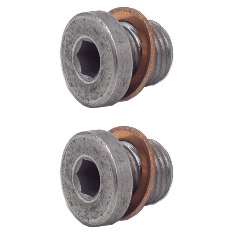 2 x YOU.S Original Ölablassschraube Ölwanne Schraube M10x1,0 mm kompatibel mit VW - N90281802