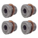 4 x YOU.S Original Ölablassschraube Ölwanne Schraube M10x1,0 mm kompatibel mit VW - N90281802