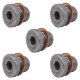 5 x YOU.S Original Ölablassschraube Ölwanne Schraube M10x1,0 mm kompatibel mit VW - N90281802