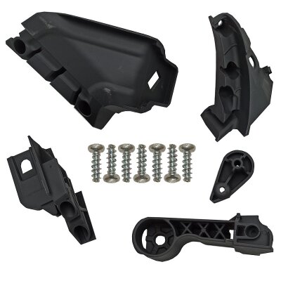 2 x YOU.S Original Scheinwerfer Halterung Reparaturset VORNE LINKS + RECHTS kompatibel mit Opel kompatibel mit Astra J - 13335737