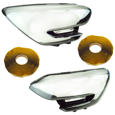 2 x YOU.S Original Scheinwerferglas Ersatzglas +...