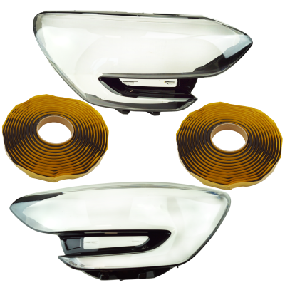 2 x YOU.S Original Scheinwerferglas Ersatzglas +...