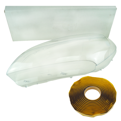 YOU.S Original Scheinwerferglas Ersatzglas + Klebeband...