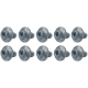 10 x YOU.S Original Ölablassschraube M12 x 1,75 mm kompatibel mit AC Alfa Romeo Buick Cadillac Callaway Chevrolet FORD USA Fiat - 823.400