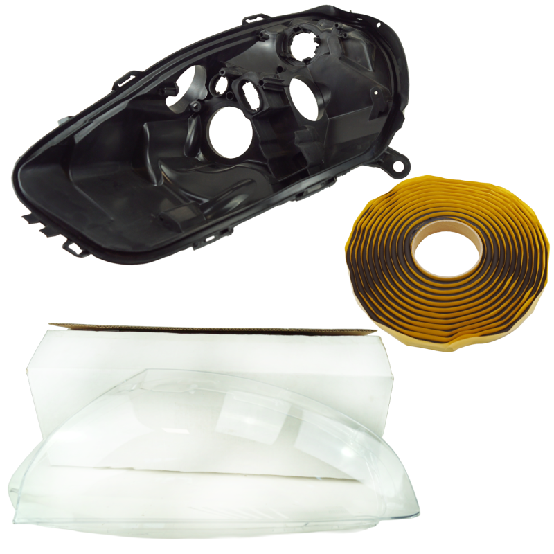 YOU.S Original Scheinwerferglas + Scheinwerfergehäuse VORNE LINKS kompatibel mit Renault kompatibel mit Clio IV - 260601732R
