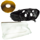 YOU.S Original Scheinwerferglas + Scheinwerfergehäuse VORNE LINKS kompatibel mit Renault kompatibel mit Clio IV - 260601732R