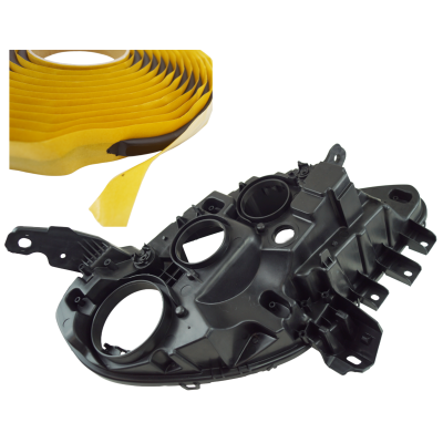 YOU.S Original Scheinwerfergehäuse Hauptscheinwerfer Gehäuse VORNE LINKS kompatibel mit Fiat kompatibel mit Doblo (263) - 52109259
