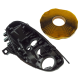 YOU.S Original Scheinwerfergehäuse Hauptscheinwerfer Gehäuse VORNE LINKS kompatibel mit Fiat kompatibel mit Doblo (263) - 52109259