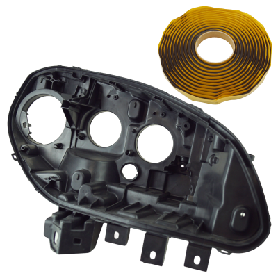 YOU.S Original Scheinwerfergehäuse Hauptscheinwerfer Gehäuse VORNE RECHTS kompatibel mit Fiat kompatibel mit Doblo (263) - 52109256