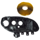 YOU.S Original Scheinwerfergehäuse Hauptscheinwerfer Gehäuse VORNE RECHTS kompatibel mit Fiat kompatibel mit Doblo (263) - 52109256