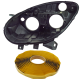 YOU.S Original Scheinwerfergehäuse Hauptscheinwerfer Gehäuse VORNE LINKS kompatibel mit Fiat kompatibel mit Doblo (263) kompatibel mit Opel Combo (X12) - 51810672