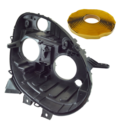 YOU.S Original Scheinwerfergehäuse Hauptscheinwerfer Gehäuse VORNE RECHTS kompatibel mit Fiat kompatibel mit Doblo (263) kompatibel mit Opel Combo (X12) - 95526867
