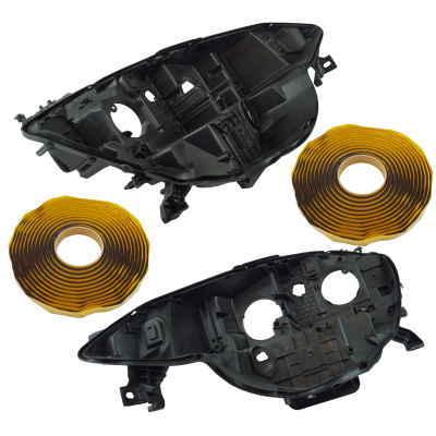 2 x YOU.S Original Scheinwerfergehäuse Hauptscheinwerfer Gehäuse VORNE LINKS + RECHTS kompatibel mit Renault kompatibel mit Megane IV - 260601571R