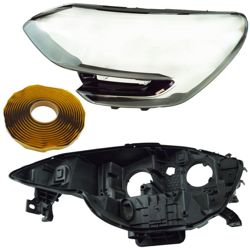 YOU.S Original Scheinwerfergehäuse + Scheinwerferglas VORNE LINKS kompatibel mit Renault kompatibel mit Megane IV - 260601571R