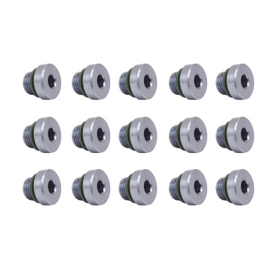 15 x YOU.S Original Ölablassschraube Getriebegehäuse M10 x 1 kompatibel mit Audi kompatibel mit BMW - 24117552351