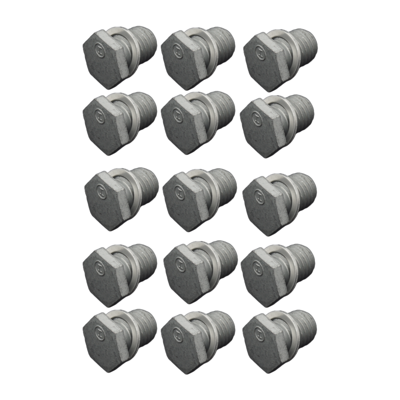 15 x YOU.S Original Ölablassschraube Ölwanne Verschluss-Schraube M12 x 1,5 kompatibel mit BMW kompatibel mit MINI kompatibel mit Morgan kompatibel mit Toyota - 11137535106